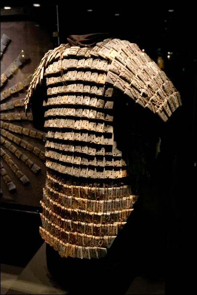 Ancient Chinese stone armour, July 2025, Perth