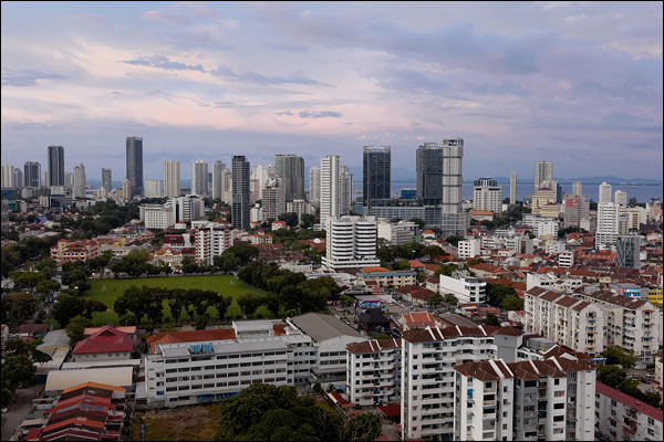 Penang cityscape, October 2025, Malaysia
