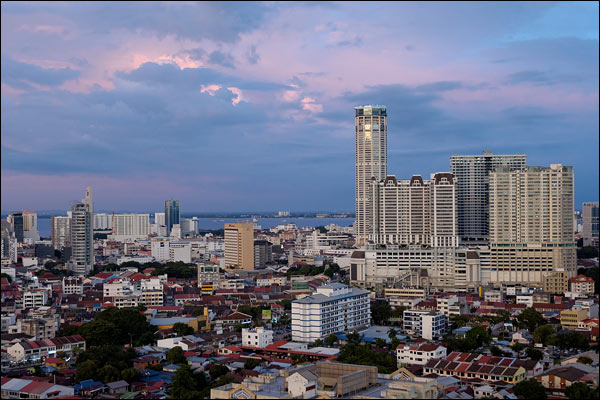 Penang cityscape, October 2025, Malaysia