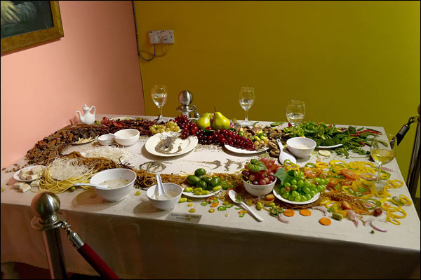 Food display in Wonderfood Museum, October 2025, Malaysia