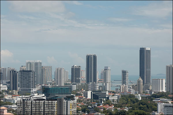 Penang cityscape, October 2025, Malaysia
