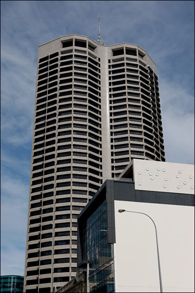 Central business district tower, July 2026, Perth