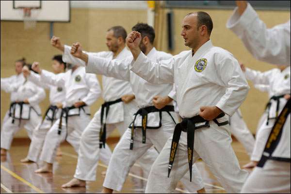 First Tae Kwon Do backfist strike, May 2019, Perth
