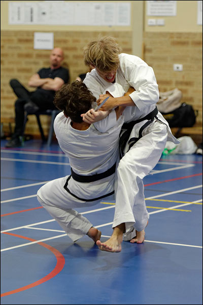 First Tae Kwon Do knife defence, October 2023, Perth
