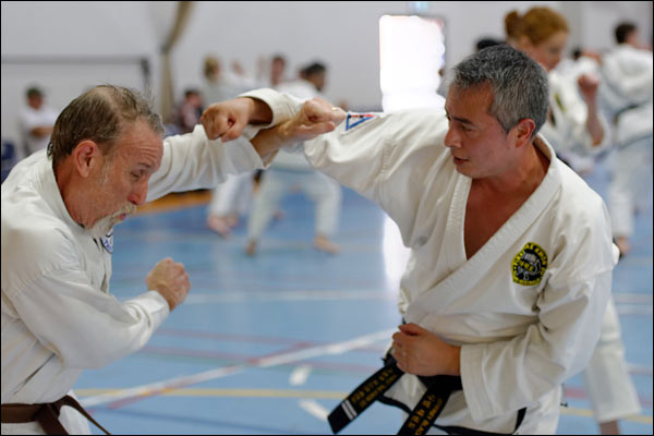 First Tae Kwon Do free sparring, May 2024, Perth